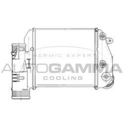 Chladič plniaceho vzduchu AUTOGAMMA 103767