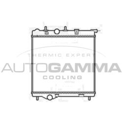 Chladič motora AUTOGAMMA 105248