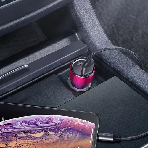 Nabíjačka do auta Magic USB + USB-C QC 4.0 PD 45W /BASEUS/ - obr. 5