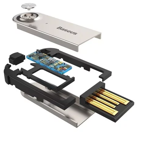 Kábel USB do AUX audio adaptér Bluetooth 5.0 čierny /BASEUS/ - obr. 3