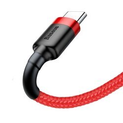 Kábel USB na USB-C Baseus Cafule 1,5A 1m červený BASEUS - obr. 1