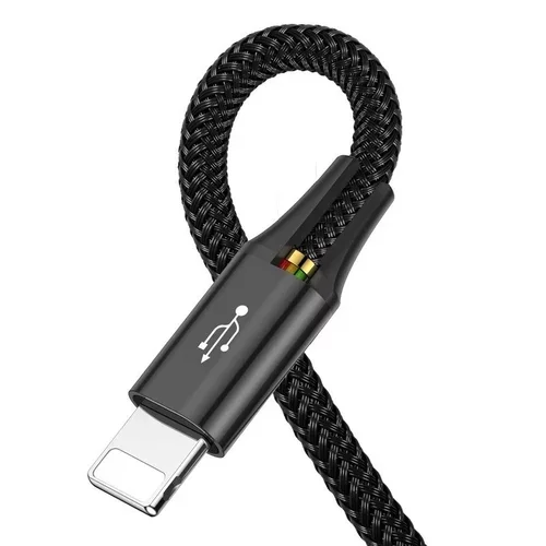 USB kábel Fast 4v1 Lightning / micro 3,5A 1,2 m čierny /BASEUS/ - obr. 9