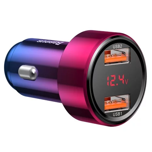 Nabíjačka do auta Magic 2x USB QC 3.0 45W /BASEUS/ - obr. 1
