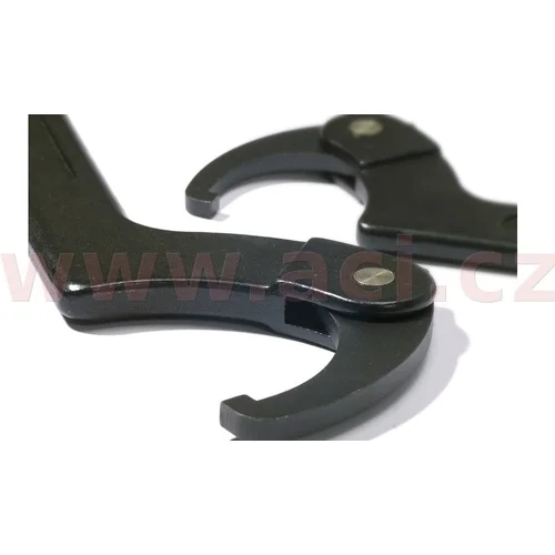 Hákový kľúč nastaviteľný (priemer 19, 51 mm) /BIKESERVICE/ - obr. 1