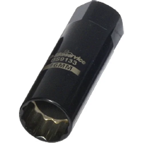 Kľúč na sviečky extra tenký BIKESERVICE (16 mm)