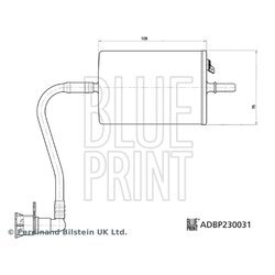 Palivový filter BLUE PRINT ADBP230031 - obr. 2