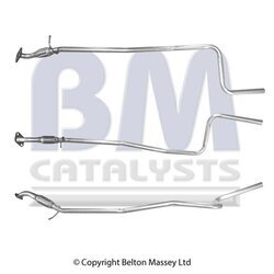 Výfukové potrubie BM CATALYSTS BM50243