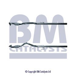 Výfukové potrubie BM CATALYSTS BM50100