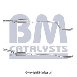 Filter sadzí/pevných častíc výfukového systému BM CATALYSTS BM11277HP