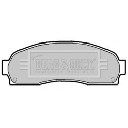 Sada brzdových platničiek kotúčovej brzdy BORG & BECK BBP2134