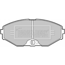 Sada brzdových platničiek kotúčovej brzdy BORG & BECK BBP1598