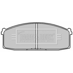 Sada brzdových platničiek kotúčovej brzdy BORG & BECK BBP1300