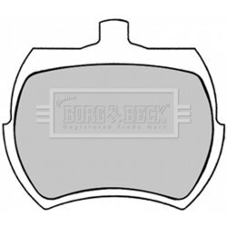 Sada brzdových platničiek kotúčovej brzdy BORG & BECK BBP1409 - obr. 1