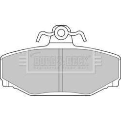 Sada brzdových platničiek kotúčovej brzdy BORG & BECK BBP1218