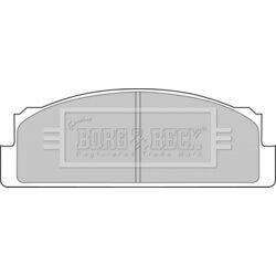 Sada brzdových platničiek kotúčovej brzdy BORG & BECK BBP1305