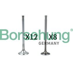 Súprava ventilov, sací/výfukový ventil Borsehung B18636