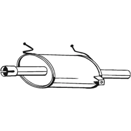 Koncový tlmič výfuku BOSAL 219-117
