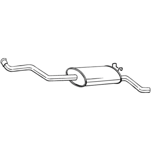 Koncový tlmič výfuku BOSAL 280-271