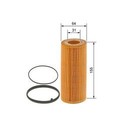 Olejový filter BOSCH 1 457 429 268 - obr. 4