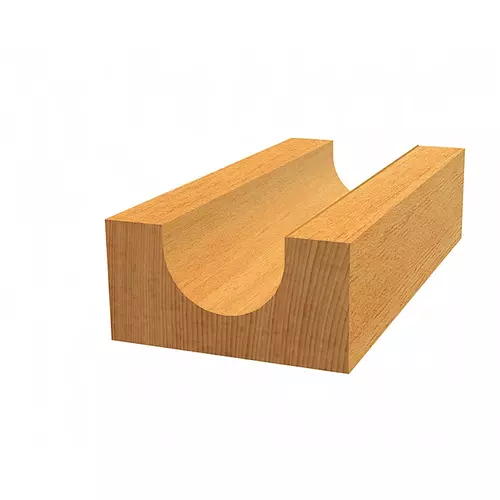 BOSCH Žliabkovacia fréza, 8 mm, r1 = 8 mm, d1 = 16 mm, l = 12,4 mm, g = 45 mm (6)