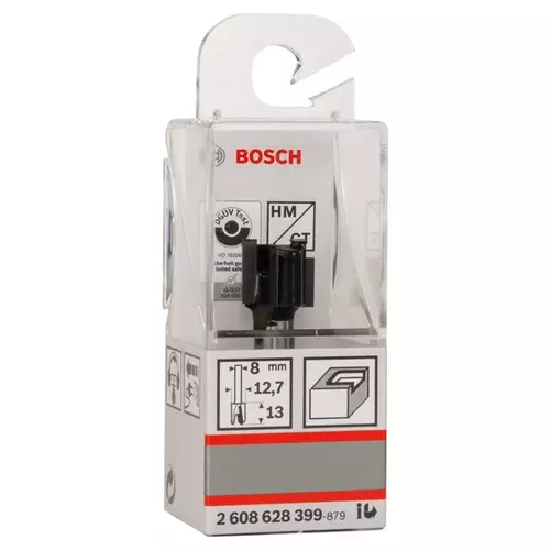 BOSCH Drážkovacia fréza na drážky pántov, 8 mm, d1 = 12,7 mm, l = 12,7 mm, g = 50,8 mm (3)