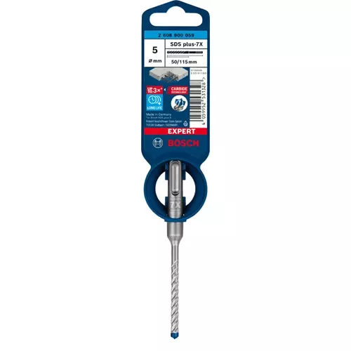 BOSCH Príklepový vrták EXPERT SDS plus-7X, 5 x 50 x 115 mm (2)