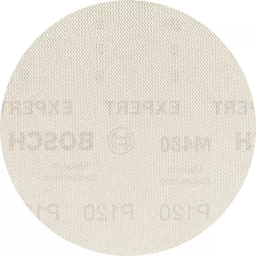BOSCH Brúsny papier EXPERT M480 pre excentrické brúsky, 150 mm, zrnitosť 120, 5 ks