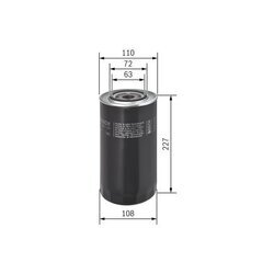 Olejový filter BOSCH 0 451 301 156 - obr. 4