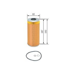 Olejový filter BOSCH 1 457 429 104 - obr. 4