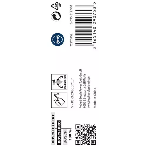 BOSCH Špirálový vrták PRE Metal HSS-G štandardnej dĺžky, 9 × 81 × 125 mm, 5 ks (2)