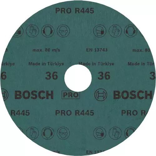 BOSCH Fibrový kotúč PRO R445, 125 mm, G36