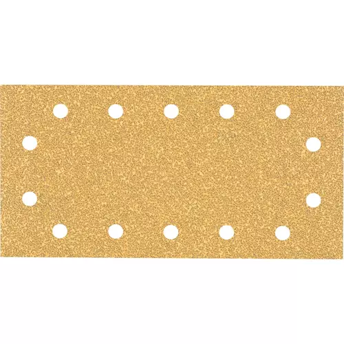 BOSCH Brúsny papier EXPERT C470 so 14 otvormi pre orbitálne brúsky 115 x 230 mm, zrnitosť 40, 50 ks