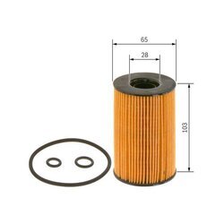 Olejový filter BOSCH F 026 407 023 - obr. 4