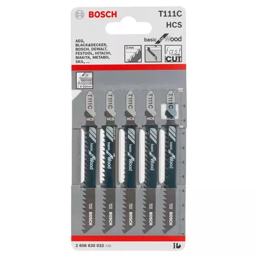 BOSCH Pílový list do priamočiarych píl T 111 C (3)