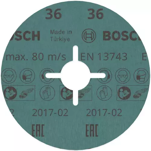 BOSCH Fíbrový kotúč PRO R780, 115 mm, G36