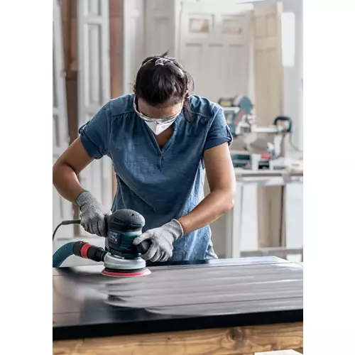 BOSCH Univerzálna brúsna podložka EXPERT Multihole, 125 mm, stredne tvrdá (7)