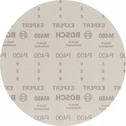 BOSCH Brúsny papier EXPERT M480 pre brúsky na sadrokartón, 225 mm, zrnitosť 400, 25 ks