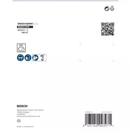 BOSCH Oporný tanier PRO Backing Pad so suchým zipsom, 125 x 8 mm (2)