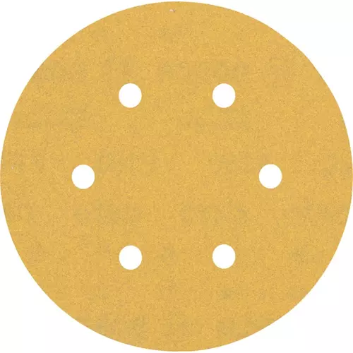 BOSCH Brúsny papier EXPERT C470 so 6 otvormi pre excentrické brúsky, 150 mm, zrnitosť 180, 5 ks