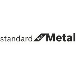 BOSCH Rovný rezací kotúč Standard for Metal, 115 mm, 22,23 mm (5)