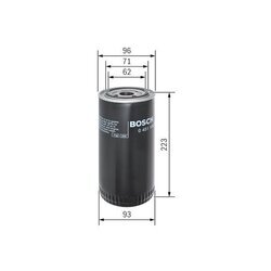Olejový filter BOSCH 0 451 104 015 - obr. 4