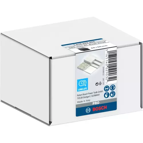 BOSCH Oceľová zrnovacia platnička PRO SDS max-4C Steel Bush Head, 60 x 60 mm (3)