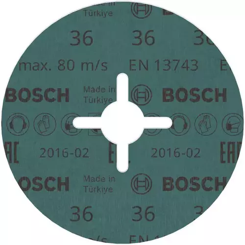 BOSCH Fíbrový kotúč PRO R574, 125 mm, G36