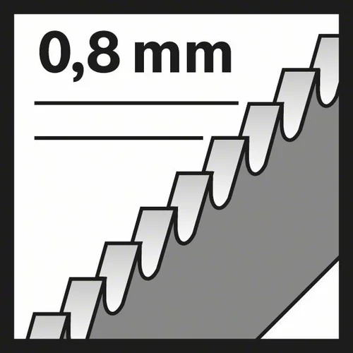 BOSCH Pílový list do priamočiarych píl T 118 GFS (5)