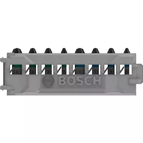 BOSCH Sada skrutkovacích bitov PRO Impact, PH1, PH2 (×2), PH3, PZ1, PZ2 (×2), PZ3, 25 mm, 8 ks (5)