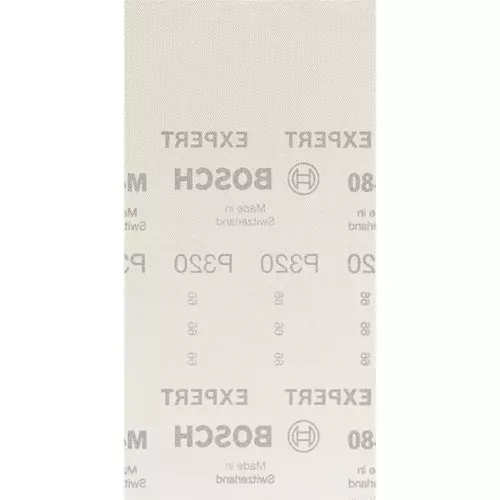 BOSCH Brúsny papier EXPERT M480 pre orbitálne brúsky, 115 x 230 mm, zrnitosť 320, 10 ks