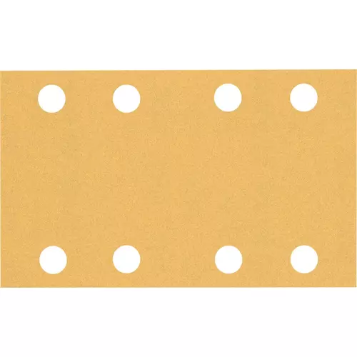 BOSCH Brúsny papier EXPERT C470 s 8 otvormi pre orbitálne brúsky 80 x 133 mm, zrnitosť 120, 10 ks