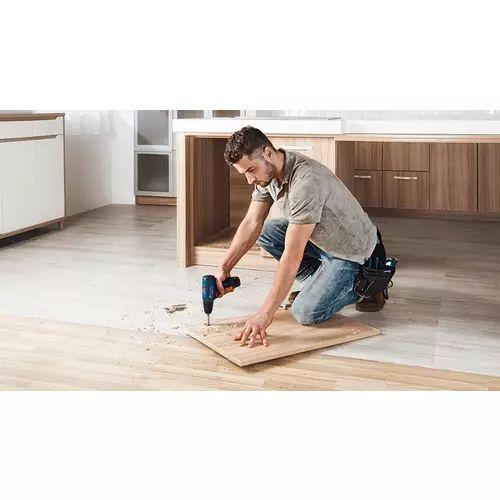 BOSCH Kombinovaná súprava: GSR 120-LI + GLI 12V-300 + 2× GBA 12V 2.0Ah + GAL 1210 CV, v kufri na prenášanie (16)