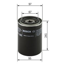 Hydraulický filter automatickej prevodovky BOSCH F 026 404 005