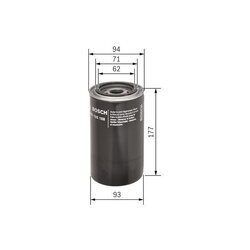 Olejový filter BOSCH 0 451 105 188 - obr. 4